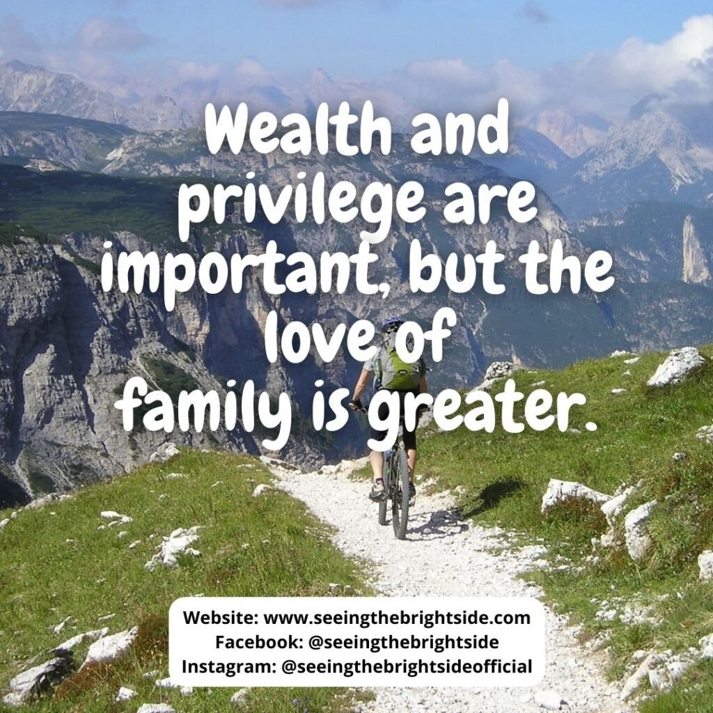 Family is love quote