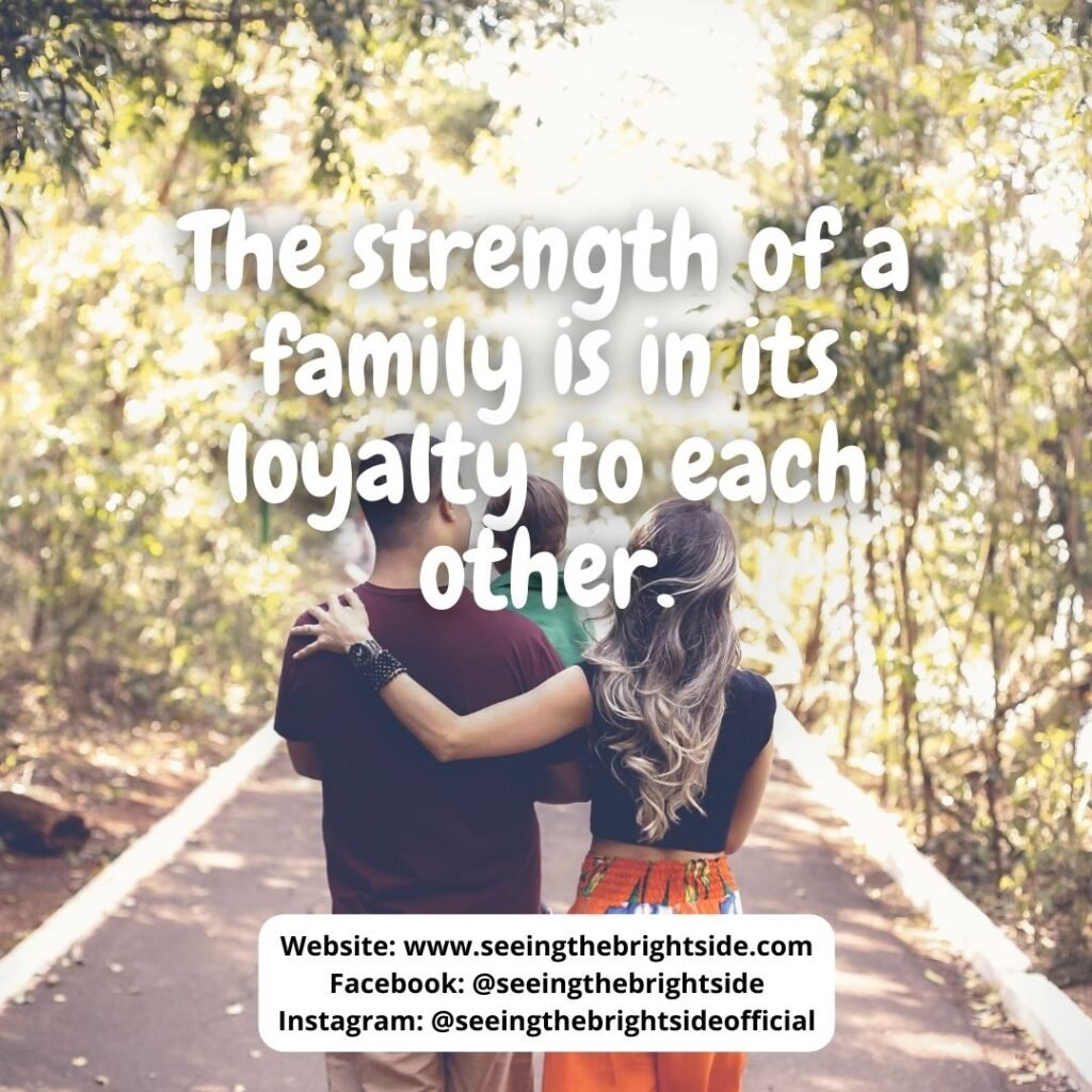 A family love quotes