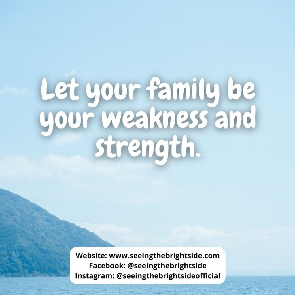 Quote Love your family