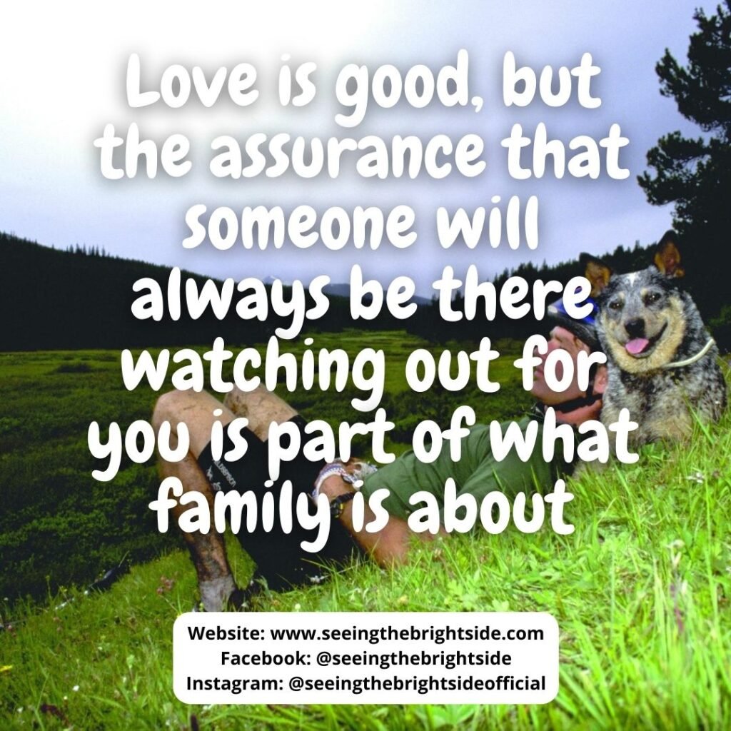 Love Quote about Family