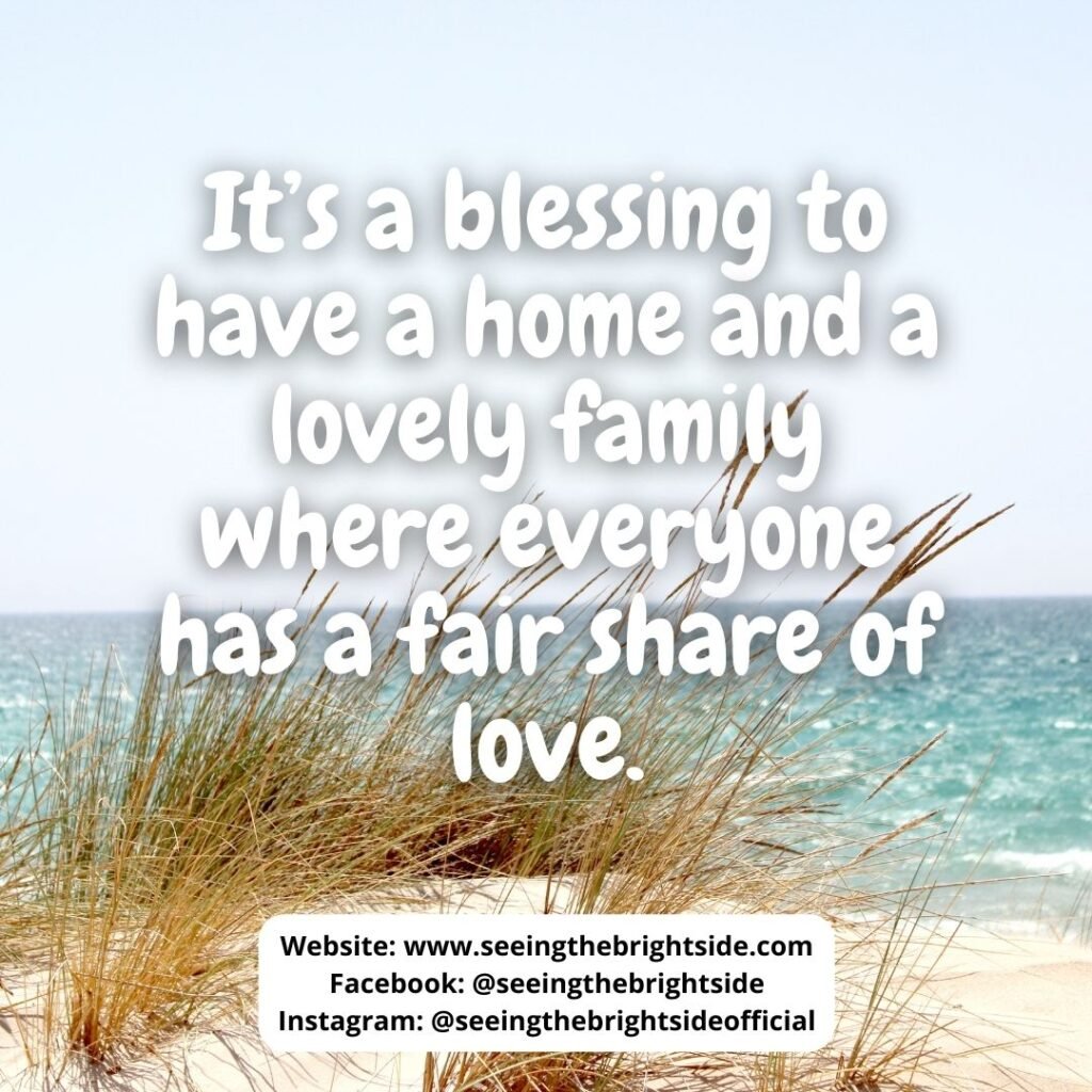 Family is love quote