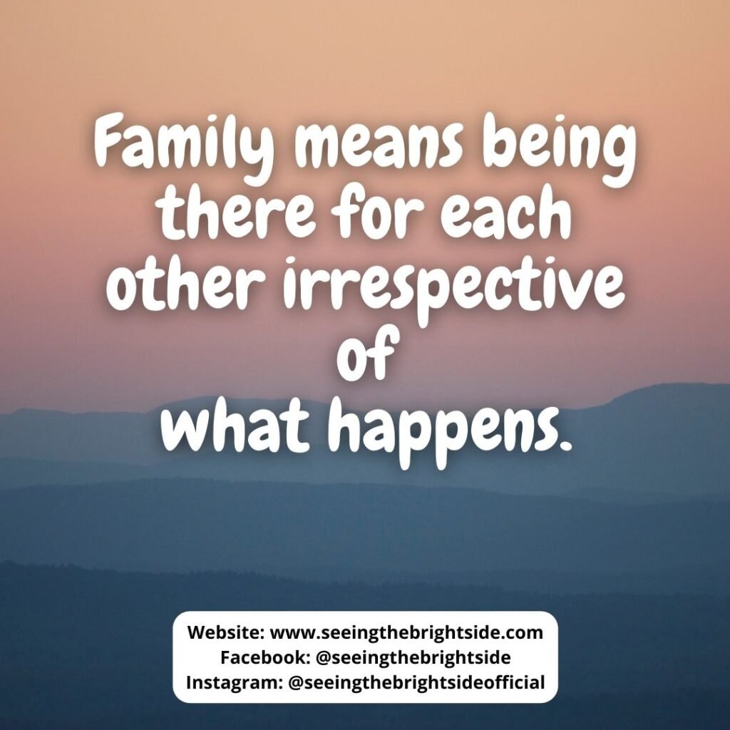 A family love quotes