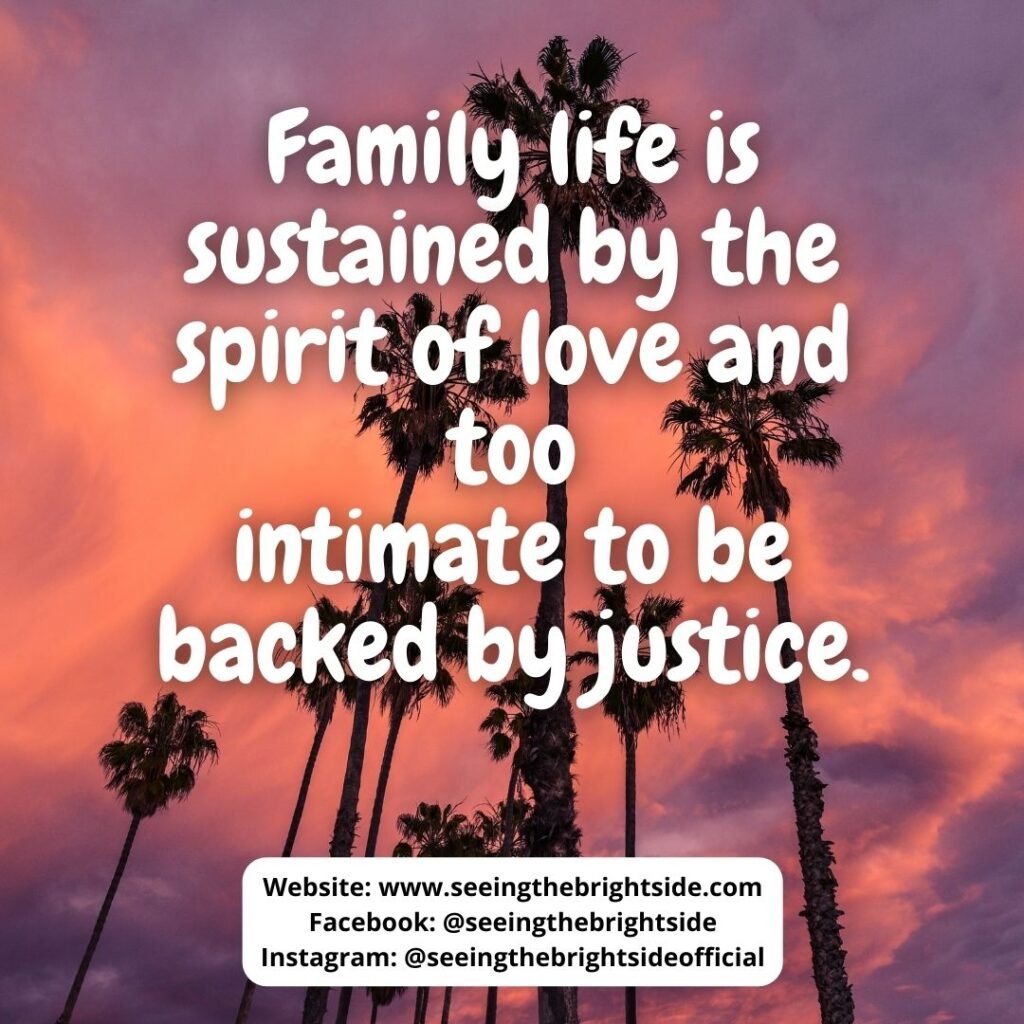 Quote Love your family