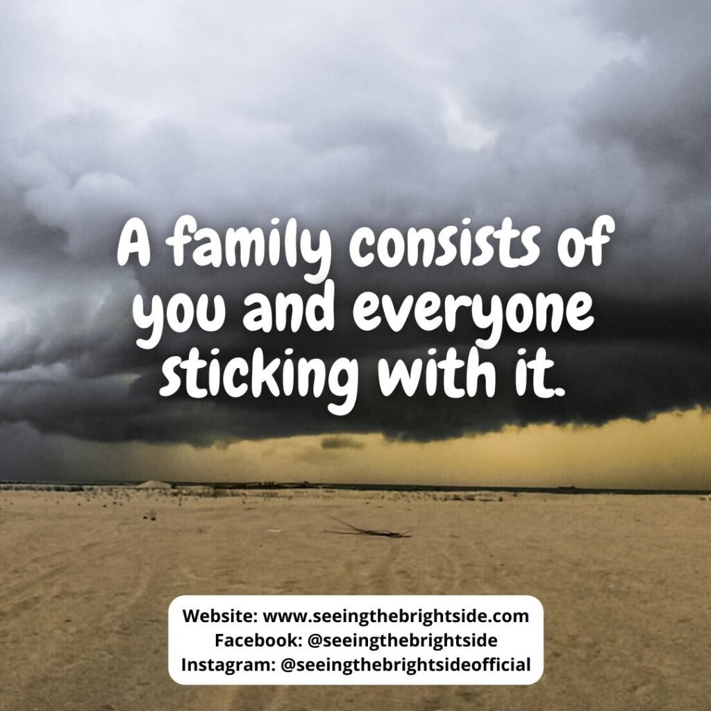 Quote Love your family