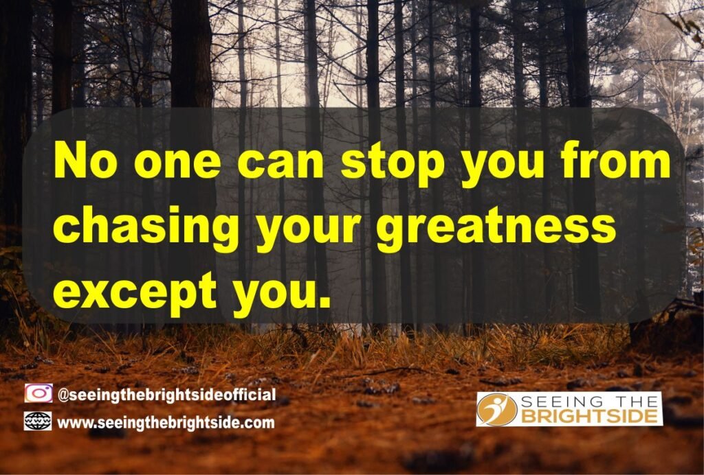 Greatness within quotes